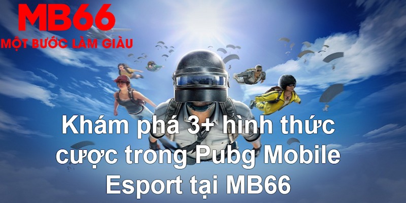 Pubg Mobile Esport sở hữu 3+ hình thức cá cược hấp dẫn